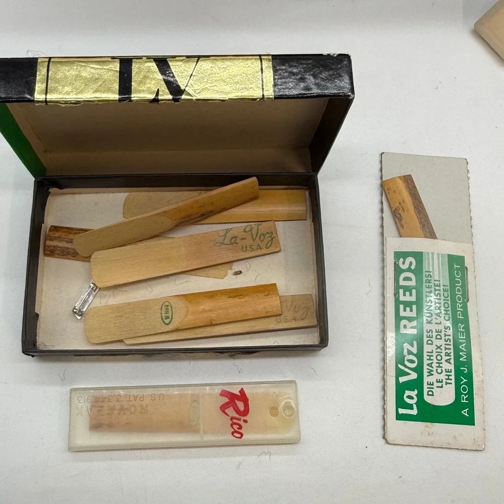 Vintage Noblet mouthpiece Normandy Wood Clarinet rare Leblanc tweed case bundle